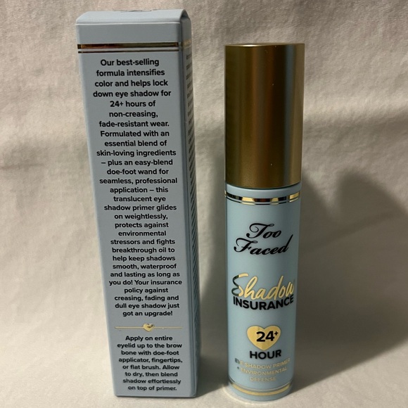 💎NIB💎 TOO FACED Shadow Insurance 24+ Hour Eyeshadow Primer - Picture 4 of 9